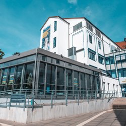 Gebäude mit Profilansicht